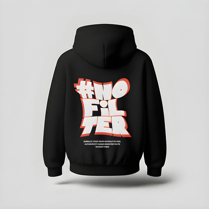 No Filter Back-Print Hoodie