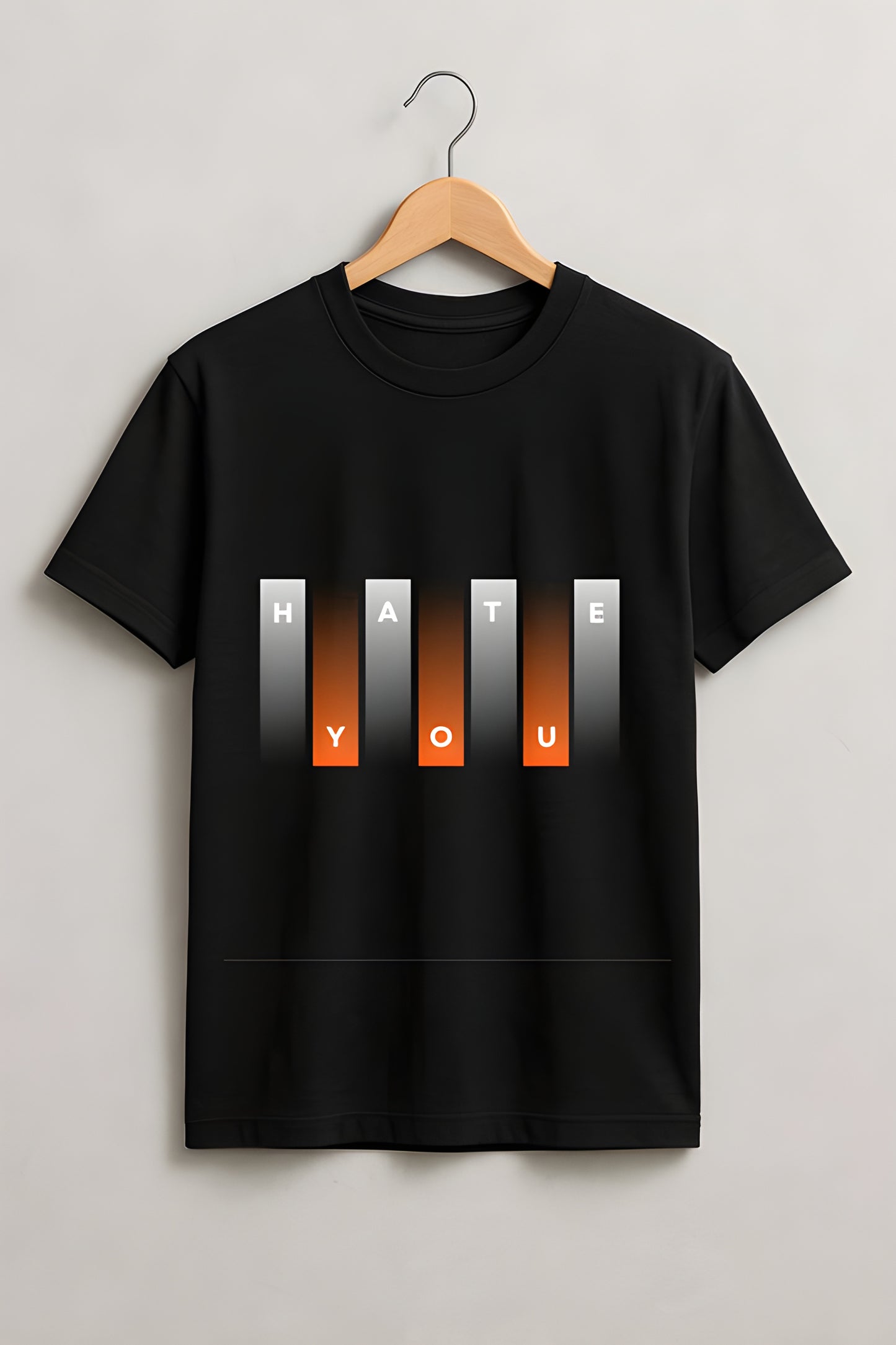 Hate You Front-Print T-Shirt