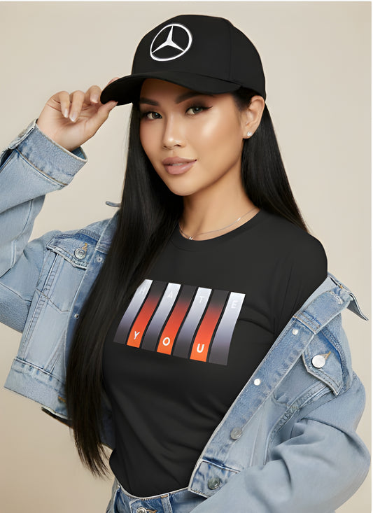 Hate You Front-Print T-Shirt